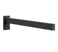 Toallero de barra LINEA 42 cm, negro, acero inoxidable, Zack