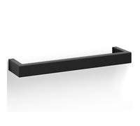 Toallero de barra LINEA 46 cm, negro, acero inoxidable, Zack
