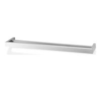 Toallero de barra LINEA 61 cm, doble, mate, acero inoxidable, Zack