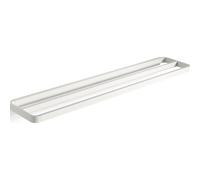 Toallero de barra RIM 70 cm, doble, blanco, aluminio, Zone Denmark