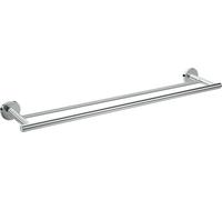 Toallero doble hansgrohe Logis UNIVERSAL, cromo, longitud 644mm, 41712000