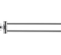 Duravit D-Code - Toallero giratorio, longitud 45 cm, cromo 0099221000