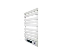 Toallero Eléctrico 1500W en aluminio blanco con display LED Purline NTW-25 White Con display LED y conexión WiFi