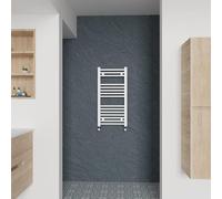 Toallero eléctrico, blanco, diseño tipo escalera, 800x400 mm