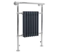 Toallero eléctrico clásico – 950 mm x 660 mm – Gris antracita