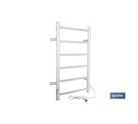 Toallero Eléctrico Cofan Modelo Gobi Acero Al Carbono 80W IP44 68x53x10,5 Cm