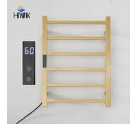 Toallero eléctrico de pared - 80W de potencia - Acero inoxidable