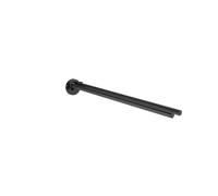 toallero emco round, 2 brazos, 400 mm, móvil, 435013341, Color: Negro