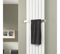 Toallero HSK de 650 mm, adecuado para radiadores de diseño Atelier Line y Alto, 860001-650-41, Color: cromado