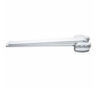MSV TOALLERO 2 Barras Blanco Basic, Polipropileno, 43x70x10 cm