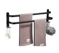 toallero, Toallero de Aluminio Space for Cocina, baño, Color Negro Mate
