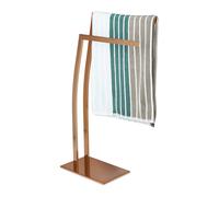 Toallero y portarrollos baño soporte para papel higiénico 2 unidades cobre