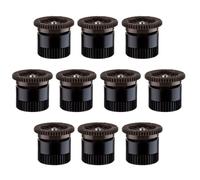Tobera para difusores de riego. Alcance 3,70 Metros. Ángulo de riego Regulable 0 a 360º. Rosca Hembra Compatible con Hunter, Rain Bird, Irritrol, KRain, Signature. Pack 10 BOQUILLAS