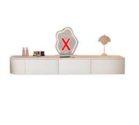 Tocador Maquillaje Montado En La Pared con Cajón,Moderno Armario de Almacenamiento Blanco for vestidor,Espacios pequeños,Vanity de Escritorio Moderno for Dormitorio