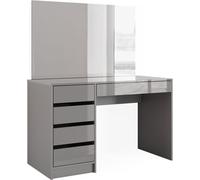Tocador Vicco Sherry Gris 120 cm con espejo, Model 38784