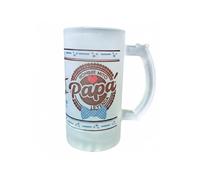 TOCAREGALAR. Jarra Cerveza Mejor Papá Personalizada. Día del padre. Regalo Original.