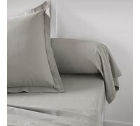 TODAY Essential - Funda de Almohada de 45 x 185 cm, 100% algodón Liso, Dune