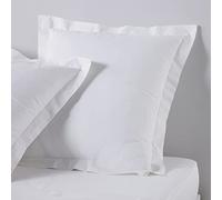 Today Essential - Juego de 2 Fundas de Almohada de 63 x 63 cm, 100% algodón, Color Liso, Tiza