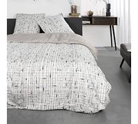 TODAY Juego de Cama para 2 Personas, 220 x 240 cm, algodón, Estampado Sunshine 7.23, Color Beige