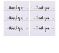 Toddmomy 150 Piezas Paquete Sobres de Tarjetas de Agradecimiento Elegantes de Papel Personalizables Diseño Delicado y Conveniente para Escribir en Tiendas Minoristas y Comercio en Línea