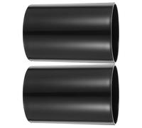 Toddmomy 2 Piezas Soporte para Utensilios de Cocina Negro Redondo de PP | Organizador Multiuso, Limpieza Fácil E Higiene, para Cubiertos y Batidores, Acabado Brillante y Bordes Redondeados