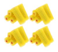 Toddmomy 20 fundas texturizadas para rodillos de pintura, brocha de esponja