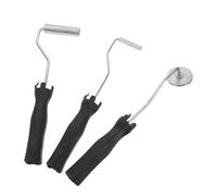 Toddmomy 3 Piezas Rodillo de Fibra Resina para Laminado con Kit de Herramientas para Pintura y Diseño Anti-burbujas Superficies Lisas para Acabados Profesionales