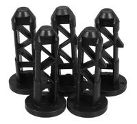 Toddmomy 5 Piezas Hebilla de Seguridad para Cubo de Basura 240l de Plástico Negro