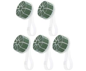 Toddmomy 5 Piezas Soporte de Agua y Adecuado para Absorber, Fácil paracoración de Plástico Mango Seguro Ramos Novia de Bodas y Arreglos Creativos