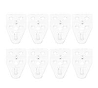 Toddmomy 8 Piezas Gancho Conector para Persianas Venecianas, Juego Compacto | Repuesto para Persianas Venecianas, Conexión Barra, Control de Inclinación y Apertura