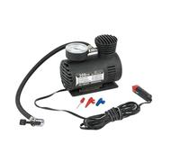 Toddmomy Compresor Inflador de Neumáticos 100w de Aire Portátil para Coche DC 12v con Manómetro, Fácil Almacenamiento y Presión hasta 300psi para Inflar Ruedas y Balón