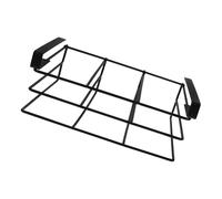Toddmomy Organizador Negro de Doble de Tablas de Cortar Capa, Armario | Acero Inoxidable, Instalación sin Taladro, Tamaño Grande Compatible, Ahorra Espacio en Cocina