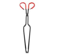 Toddmomy Pinzas para Leña de Alta Resistencia de 44cm Mango Ergonómico Cómodo y Resistente al Calor para Fogatas y Chimeneas Exteriores