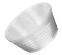Toddmomy Plato Transparente de Plástico, Bandeja Profunda Redonda | Plantas en Interior y Exterior, Limpieza Rápida, Protege Superficies, 12.2x4.3 Pulgadas
