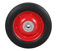 Toddmomy Rueda para carrito de compras, rueda silenciosa de goma de 6 pulgadas, de repuesto para carros de empuje silenciosos para muebles, bancos de trabajo y carros.