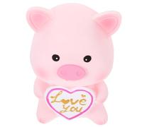 Toddmomy Tarro de Cerdito de Vinilo con diseño de Dibujos Animados, Uso práctico y colocación Estable para Dormitorio y Fiestas