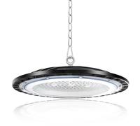TODEHI UFO LED Lámpara Alta Bahía 1pcs 100W Naves Industriales LED Focos | LED Interior Techo 6500K Iluminación de Almacén, IP65 Impermeable Campana Industrial para Taller, Patio, Garaje, Fábrica