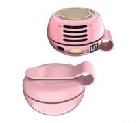 Todikaper Ventilador portátil con clip para escritorio, oficina, bebé | Construcción de plástico, diseño ligero, seguro para niños y mascotas, sin cuchillas expuestas, fácil de limpiar