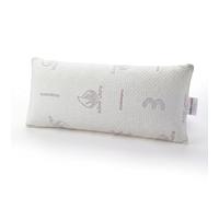 Todocama Almohada Viscoelástica Aloe Vera, Núcleo Compacto Viscoelástico para Cervicales y Cuello, Firmeza Media-Alta, Doble Funda con Cremallera (75 cm).