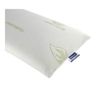 Todocama - Almohada Viscoelástica Aloe Vera Plus Antiácaros y Antibacteriana Firmeza Media White 150