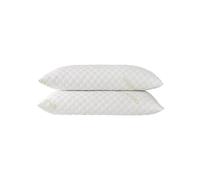 Todocama - Almohada Viscoelástica Copos Aloe Vera Firmeza Media-Alta.