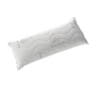 Todocama - Almohada viscoelástica de copos núcleo tejido Strech aloe vera Firmeza Media-Alta 105cm