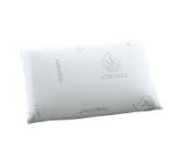 Todocama - Almohada Viscoelástica de Viaje Firmeza Media-Alta (42x23x12 cm) White 42
