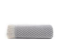Todocama - Colcha Multiusos Sofa, Manta Foulard, Plaid para Cama, Cubresofa Cubrecama, Jarapas, Fabricado en España, Espiga. (230x260cm, Gris Oscuro).