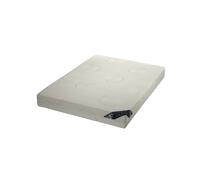 Todocama - Colchón viscoelástico con núcleo HR Bambou 21cm con funda Hipoalergénica. White