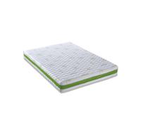 Todocama - Colchón viscoelástico con núcleo HR Descansa 21cm Firmeza intermedia. White