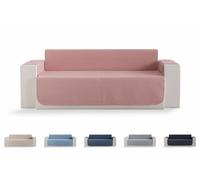 Todocama - Funda Cubre sofá, plazas, Protector de sofás Acolchado de Rombos, Transpirable, fácil de Limpiar, (Rosa, Sofá 3 plazas)