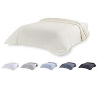 Todocama - Funda nórdica de Microfibra para edredón de Tacto Extra Suave. (Beig - Cama 135/140/150-220x220cm).