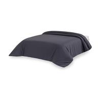 Todocama - Funda nórdica de microfibra para edredón tacto extra suave Dark gray 180x220
