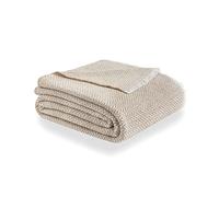 Todocama - Manta de algodón Extra Suave, Cuatro Estaciones, Colcha Multiusos sofá, Plaid para Cama, Manta Foulard, cubrecama, cubresofá. (230x240cm, beig Arena)., PRCMAMSBEAR, 230X240 cm